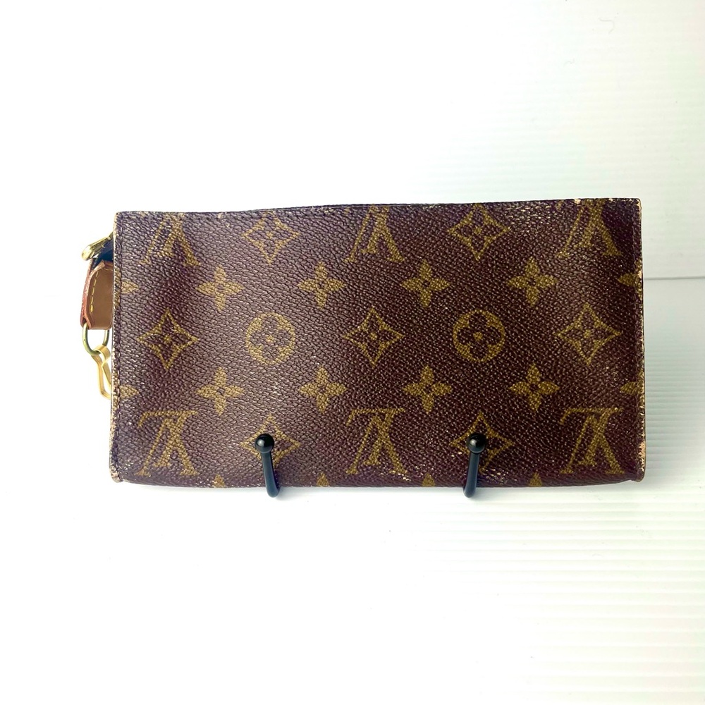 Authentic Louis Vuitton Monogram Canvas Pouch